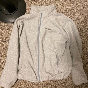 Columbia Light Grey Fleece